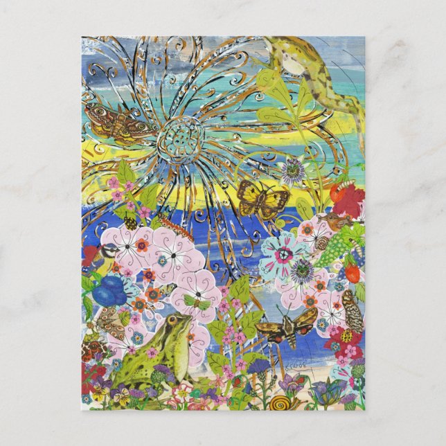 Carte postale Paradise Frogs (Devant)