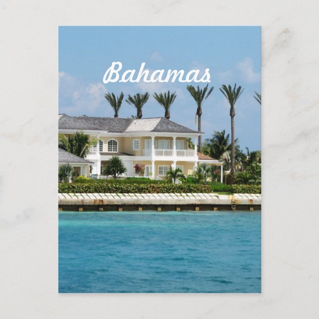 Carte Postale Paradise Island (Devant)