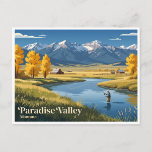 Carte Postale Paradise Valley Livingston Montana