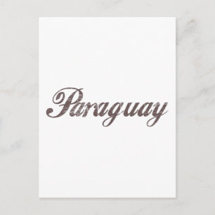 Carte Postale Paraguay vintage