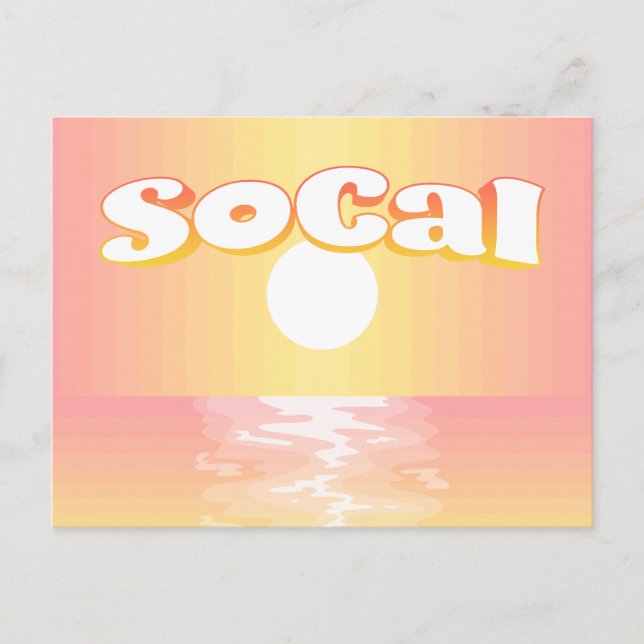 Carte Postale Paramètre SoCal (Devant)