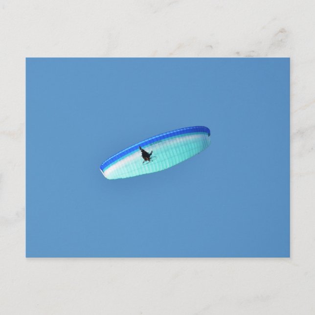 Carte Postale Parapente propulsé (Devant)