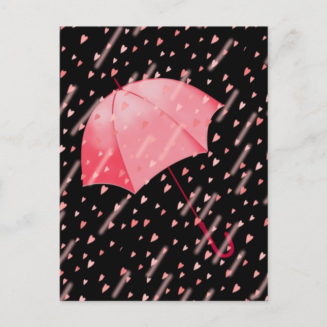 CARTE POSTALE PARAPLUIE DOUCHE D'AMOUR DE SHARON SHARPE (Devant)