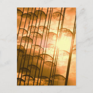 Carte Postale parapluies