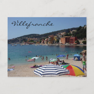 Carte Postale parapluies de villefranche