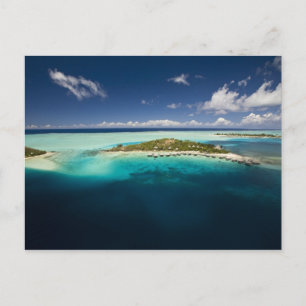Carte Postale Parasailing au-dessus de la belle lagune de Bora 3