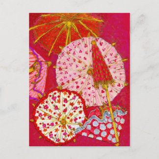 Carte postale Parasols par S Ambrose