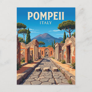 Carte Postale Parc archéologique de Pompéi Italie