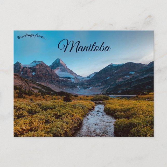 Carte Postale Parc Assiniboine Winnipeg Manitoba Canada (Devant)