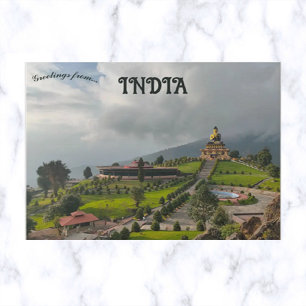 Carte Postale Parc Bouddha Ravangla Sikkim Inde