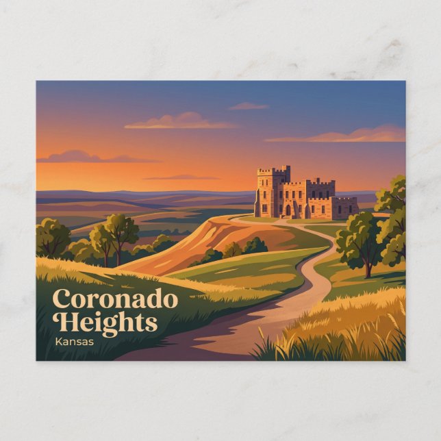 Carte Postale Parc Coronado Heights USA (Devant)