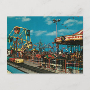 Carte Postale Parc d'attractions Asbury Park - New Jersey