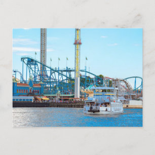 Carte Postale Parc d'attractions Grona Lund, Stockholm, Suède