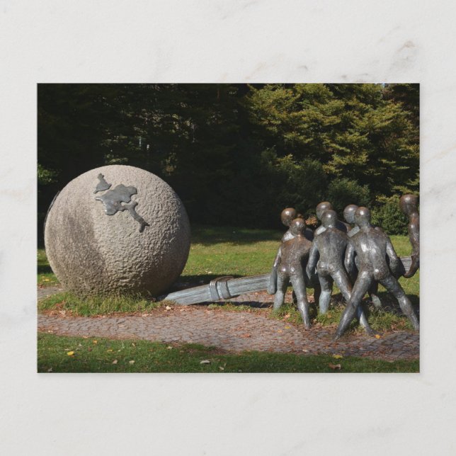 Carte Postale Parc de la Tête d'or Lyon (Devant)