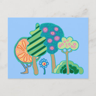 Carte Postale Parc de printemps