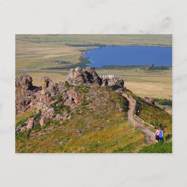 Carte Postale Parc d'état de Bear Butte, Dakota du Sud (Devant)