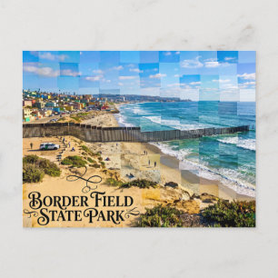 Carte Postale Parc d'État de Border Field Californie