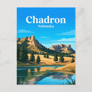 Carte Postale Parc d'État de Chadron USA