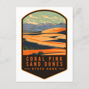 Carte Postale Parc d'État de Coral Pink