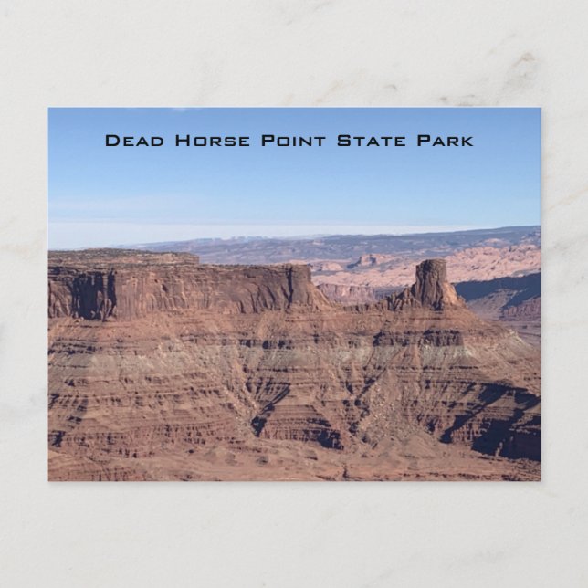 Carte Postale Parc d'État de Dead Horse (Devant)