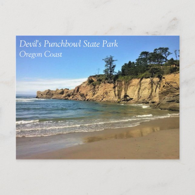 Carte Postale Parc d'état de Devil's Punchbowl, OU (Devant)