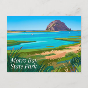 Carte Postale Parc d'État de Morro Bay Californie