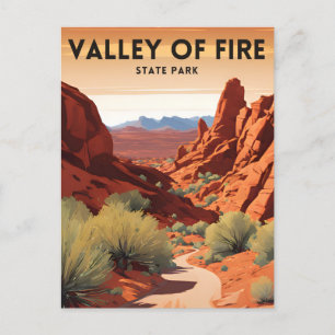 Carte Postale Parc d'état de Valley of Fire