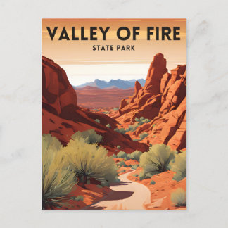 Carte Postale Parc d'état de Valley of Fire