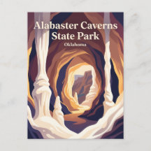 Parc d'État des grottes d'albâtre Oklahoma
