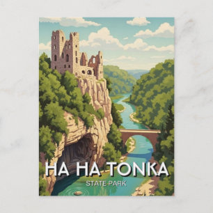 Carte Postale Parc d'État Ha Ha Tonka Missouri Voyage