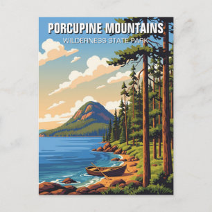 Carte Postale Parc d'état sauvage des monts Porcupine
