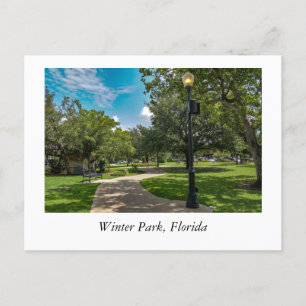 Carte Postale Parc d'hiver Floride