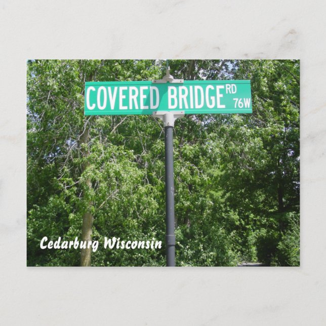 Carte Postale Parc du pont couvert (Devant)