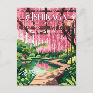 Carte Postale Parc floral d'Ashikaga Japon