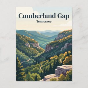 Carte Postale Parc Historique National de Cumberland Gap Tenness