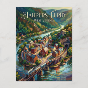Carte Postale Parc historique national de Harpers Ferry