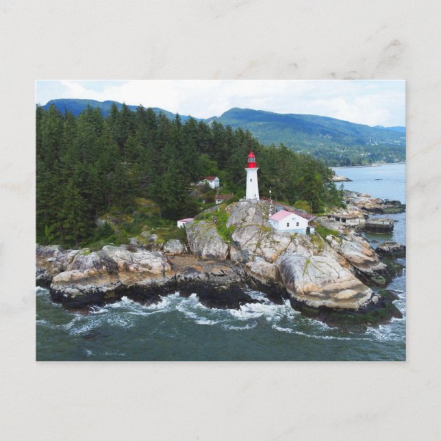 Carte Postale Parc Lighthouse, West Vancouver, Canada (Devant)