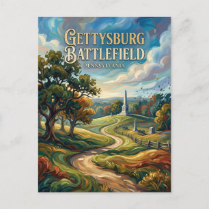 Carte Postale Parc militaire national de Gettysburg Pennsylvanie