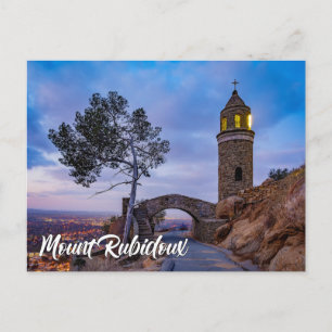 Carte Postale Parc Mont Rubidoux, Riverside, Californie