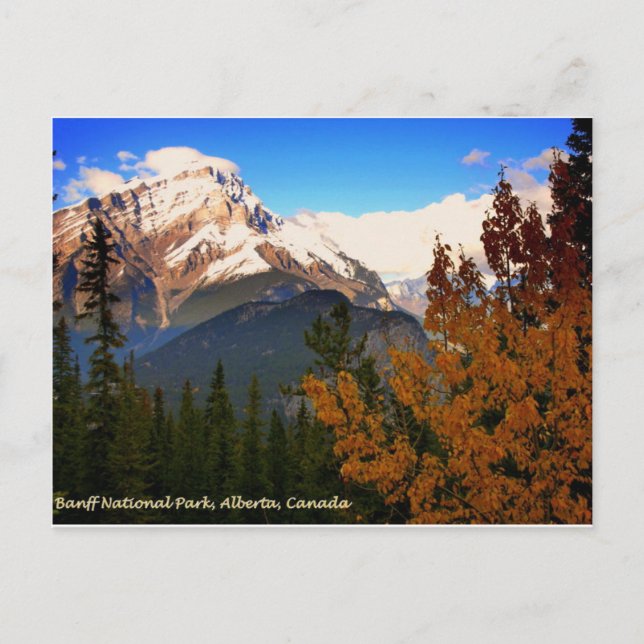 Carte Postale Parc national Banff, Alberta, Canada Rocheuses (Devant)