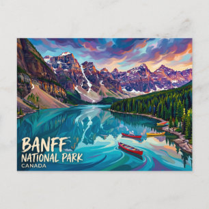 Carte Postale Parc national Banff Canada