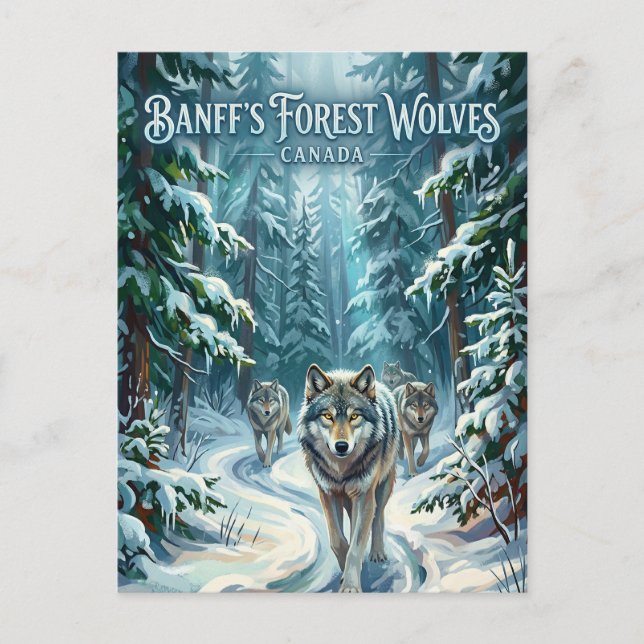 Carte Postale Parc national Banff Canada (Devant)