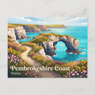 Carte Postale Parc national côtier du Pembrokeshire Royaume-Uni