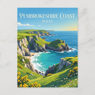 Carte Postale Parc national côtier du Pembrokeshire Royaume-Uni