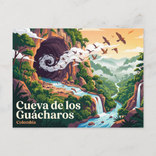 Carte Postale Parc national Cueva de los Guácharos Colombie