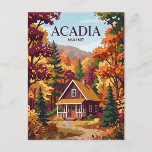 Carte Postale Parc national d'Acadia aux États-Unis
