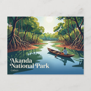 Carte Postale Parc national d'Akanda Gabon