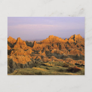 Carte Postale Parc national de Badlands dans le Dakota du Sud
