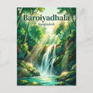 Carte Postale Parc national de Baroiyadhala Bangladesh