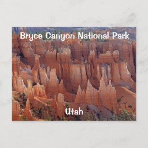 Carte Postale Parc national de Bryce Canyon